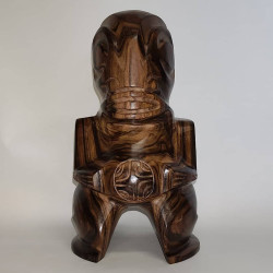 Wood carving - Tiki (Tk23-1)