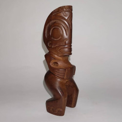 Wood carving - Tiki (Tk12A-3)