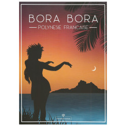 Sunset Postcards - Bora Bora 1