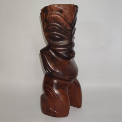 Sculpture en bois - Tiki...